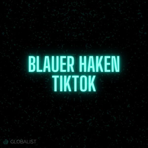 Blauer Haken TikTok