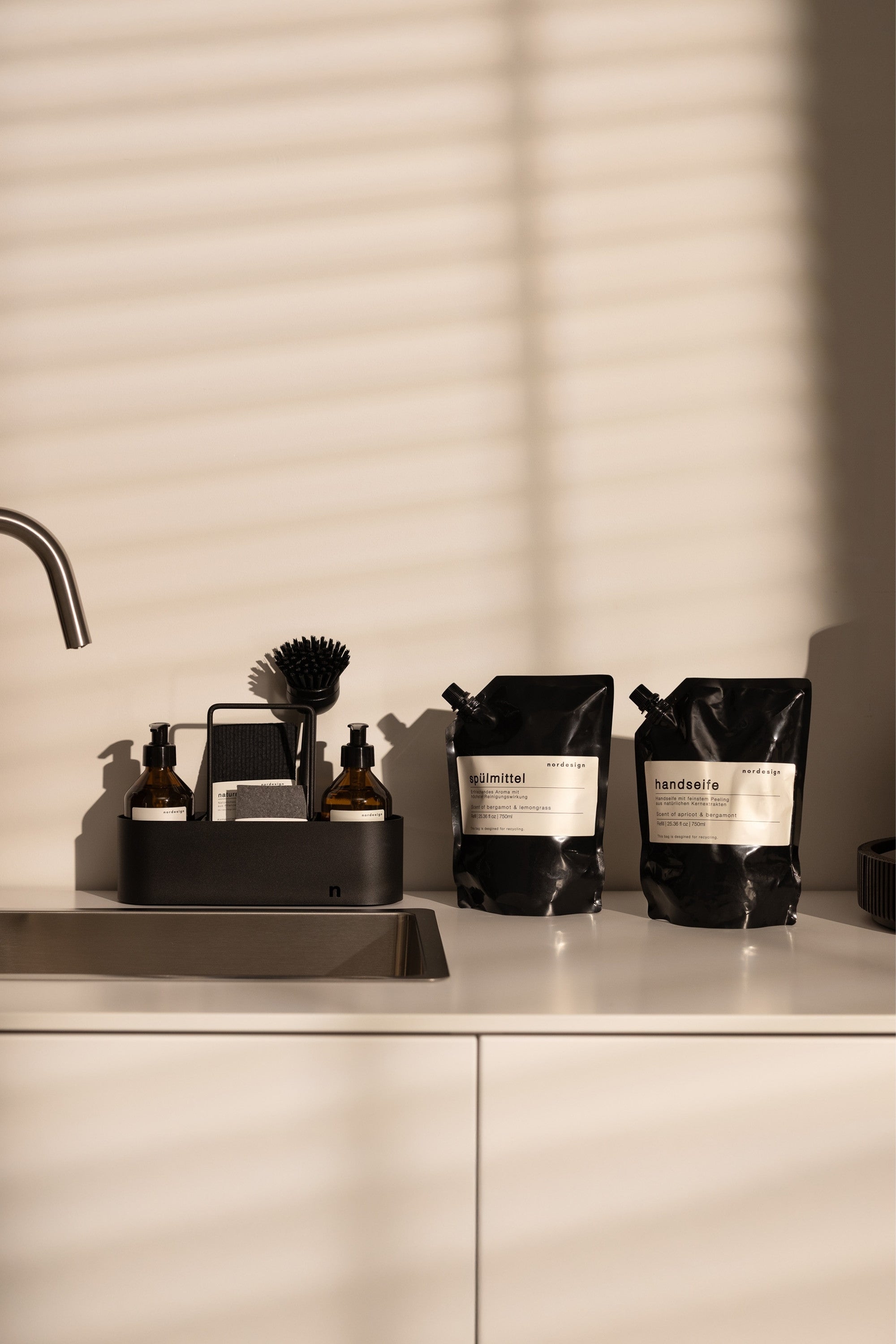 nordesign — dish soap & hand soap in the kitchen